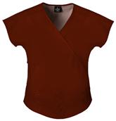 Brown Princess Mock Wrap